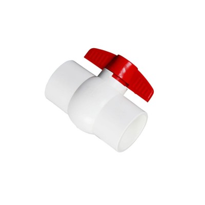 High Quality china factory selling Plastic Water Supply PVC Ball Valve Fittings With good price