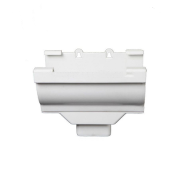 Factory Direct Supply Building Fittings Material Pvc Roof Rainwater Plastic Rain Gutter Drop Outlet